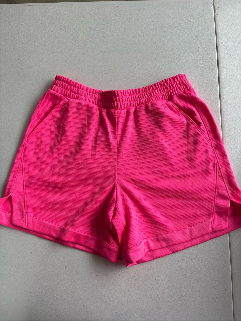 Athletic Works Neon Pink Girls' Athletic Shorts
